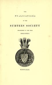 The correspondence of Dr. Matthew Hutton, archbishop of York by Hutton, Matthew Abp. of York