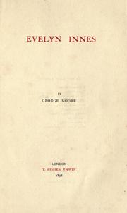 Cover of: Evelyn Innes by George Moore