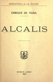 Cover of: Alcal©Øis