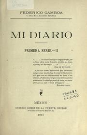 Cover of: Mi diario.