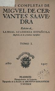 Cover of: Obras completas by Miguel de Unamuno