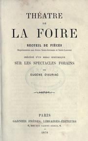 Théâtre de la foire by Eugène d' Auriac