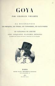 Cover of: Goya