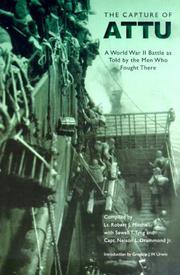 Cover of: The Capture of Attu: A World War II Battle as Told by the Men Who Fought There