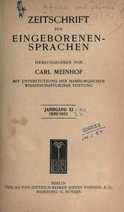 Cover of: Afrika und Übersee: Sprachen, Kulturen.