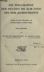 Cover of: Grundriss der Geschichte der Philosophie. by Ueberweg, Friedrich