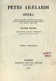 Cover of: Opera hactenus seorsim edita