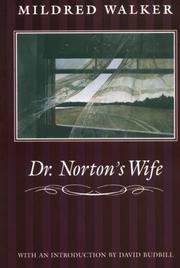 Cover of: Dr. Norton's wife