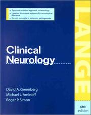 Cover of: Clinical Neurology (Lange Medical Books) | David Greenberg