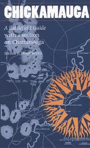 Cover of: Chickamauga: a battlefield guide with a section on Chattanooga