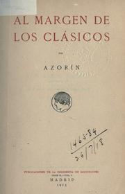 Cover of: Al margen de los clásicos.