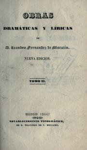 Cover of: Obras dramáticas y líricas