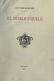 Cover of: El diablo cojuelo. by Luis Vélez de Guevara y Dueñas