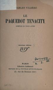 Le paquebot Tenacity by Charles Vildrac