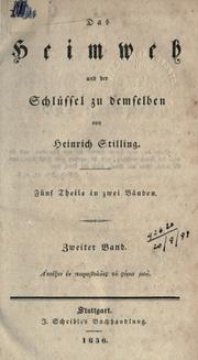Cover of: Sämmtliche Schriften. by Johann Heinrich Jung-Stilling
