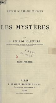 Cover of: Les mystères. by Louis Petit de Julleville