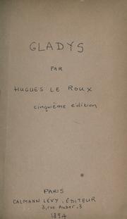 Cover of: Gladys.