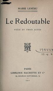 Cover of: Le redoutable: pièce en trois actes.
