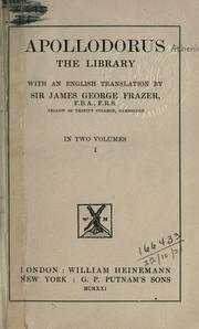 Cover of: The library.: With an English translation by James George Frazer.