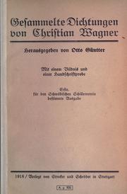 Cover of: Gesammelte Dichtungen.: Hrsg. von Otto Güntter.