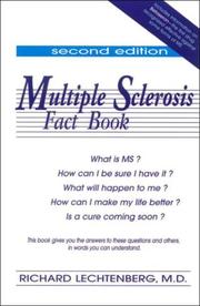 Cover of: Multiple sclerosis fact book