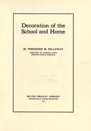 Cover of: Decoration of the school and home