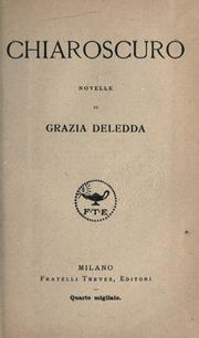 Cover of: Chiaroscuro by Grazia Deledda