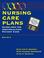Cover of: Nursing care plans
