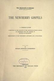 Cover of: The Newberry Gospels