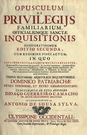Opusculum de privilegijs familiarium, officialiumque Sanctae Inquisitionis desideratissimum by Diogo Guerreiro Camacho de Aboim