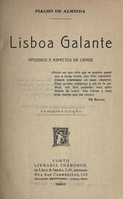 Cover of: Lisboa galante by Fialho de Almeida