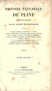 Cover of: Histoire naturelle de Pline. by Pliny the Elder