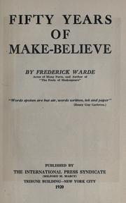 Cover of: Fifty years of make-believe
