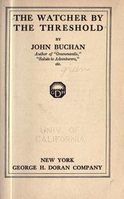 Cover of: The watcher by the threshold by John Buchan