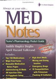Cover of: Mednotes by 