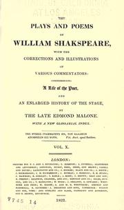 The Plays and Poems of William Shakspeare - Prolegomena