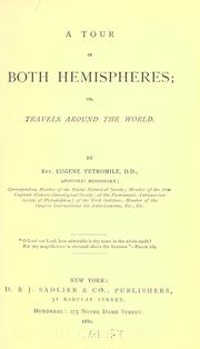 Cover of: tour in both hemispheres: or, Travels around the world.