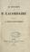Cover of: Le testament du p. Lacordaire