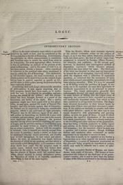 Cover of: Contributions to Encyclopaedia metropolitana, 1823-1826.