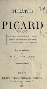 Cover of: Théatre.: Avec une introd. par Louis Moland.
