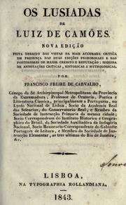 Cover of: Os Lusiadas by Luís de Camões
