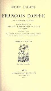 Cover of: Oeuvres complètes.: Éd. illustrée par Francois Flameng et Tofani.