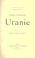 Cover of: Uranie