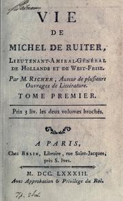 Cover of: Vie de Michel de Ruiter, lieutenant-amiral-général de Hollande et de West-Frise