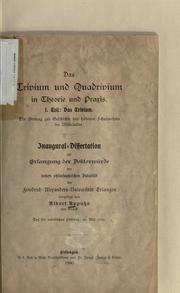 Das Trivium und Quadrivium in Theorie und Praxis by Albert Appuhn