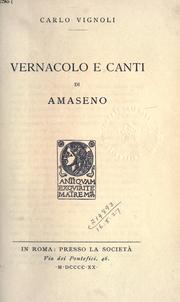 Cover of: I dialetti di Roma e del Lazio: studi e documenti pub. in memoria di Ernesto Monaci sotto il patrocinio del Comune di Roma.