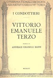 Cover of Vittorio Emanuele Terzo by annibale grasselli barni