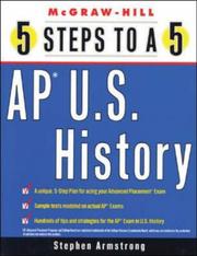 Cover of: 5 Steps to a 5 on the Advanced Placement Examinations: U.S. History (5 Steps to a 5 on the Advanced Placement Examinations Series)