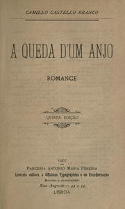 Cover of: A queda d'um anjo: romance