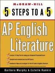AP English literature by Estelle M. Rankin, Estelle Rankin, Grace Freedson